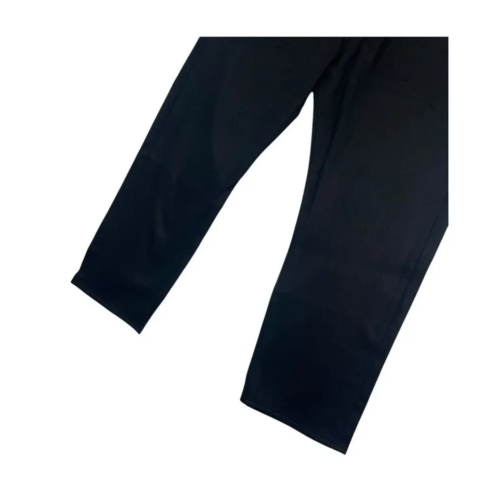 Levis 501 Original Jeans Mens 44x30 Black Straight Leg Button Fly Denim Classic